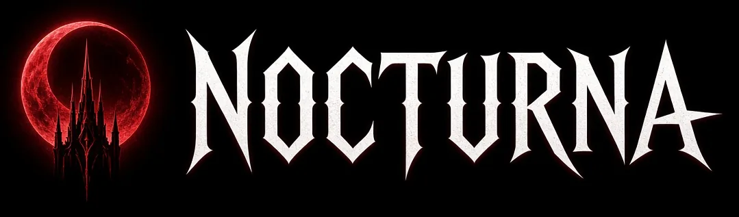 Nocturna logo lockup